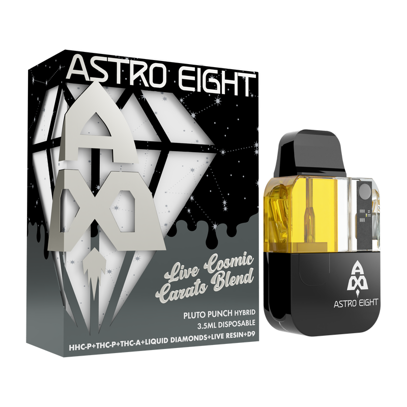 THCA Cosmic Carats Liquid Diamonds Blend Disposable By Astro Eight
