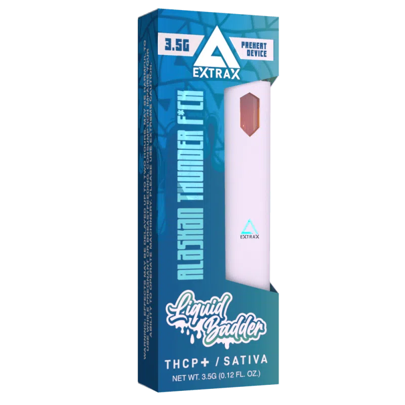 THC-P+ Liquid Badder Disposable By Delta Extrax