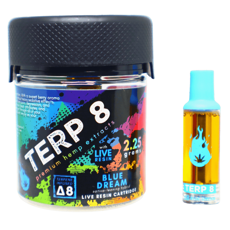 Terp 8 | Delta 8 THC Live Resin Cartridges - 2.25g