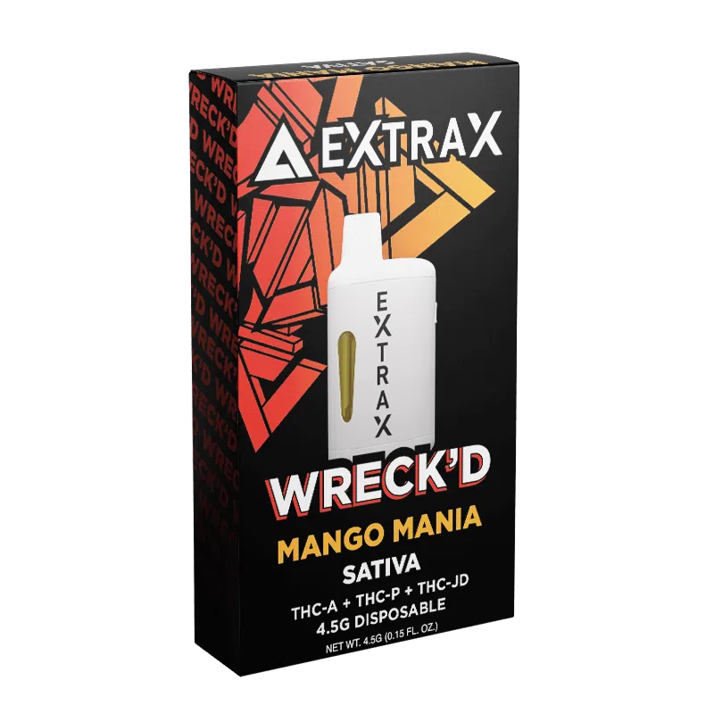 Delta Extrax | Live Resin THC-A + THC-P Wreck’d Disposable - 4.5g