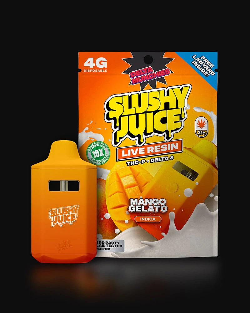 The Munchies | Live Resin THC-P + Delta 8 Slushy Juice Disposable The Munchies | Live Resin THC-P + Delta 8 Slushy Juice Disposable