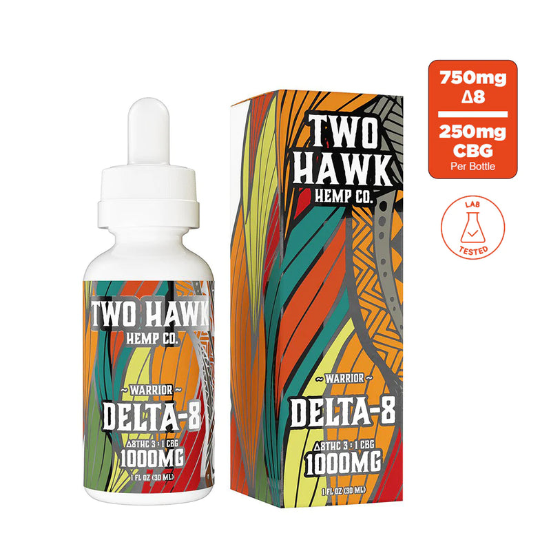 Delta 8 THC Tincture By Two Hawk Extracts