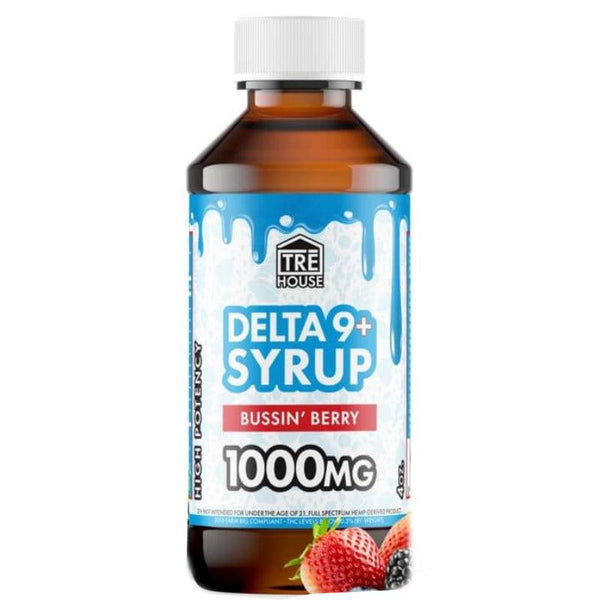Bussin Berry Delta 9 + Delta 8 Syrup By Tre House
