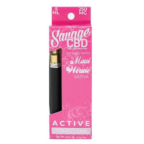 Maui Wowie Sativa Full Spectrum CBD Disposable Vape Pen By Savage CBD