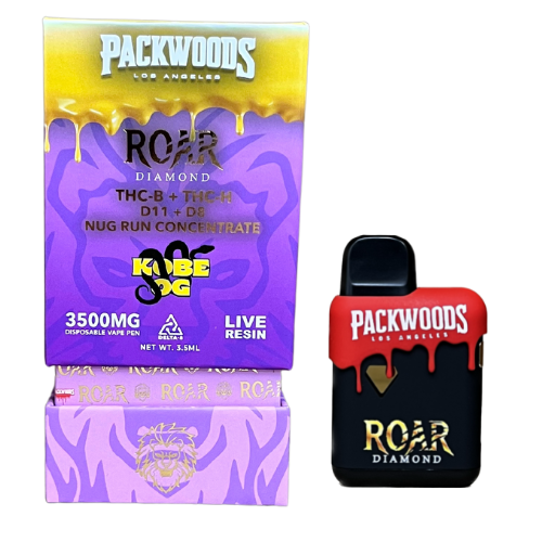 Live Resin THC-B + THC-H + Delta 11 + Delta 8 Disposable By Packwoods