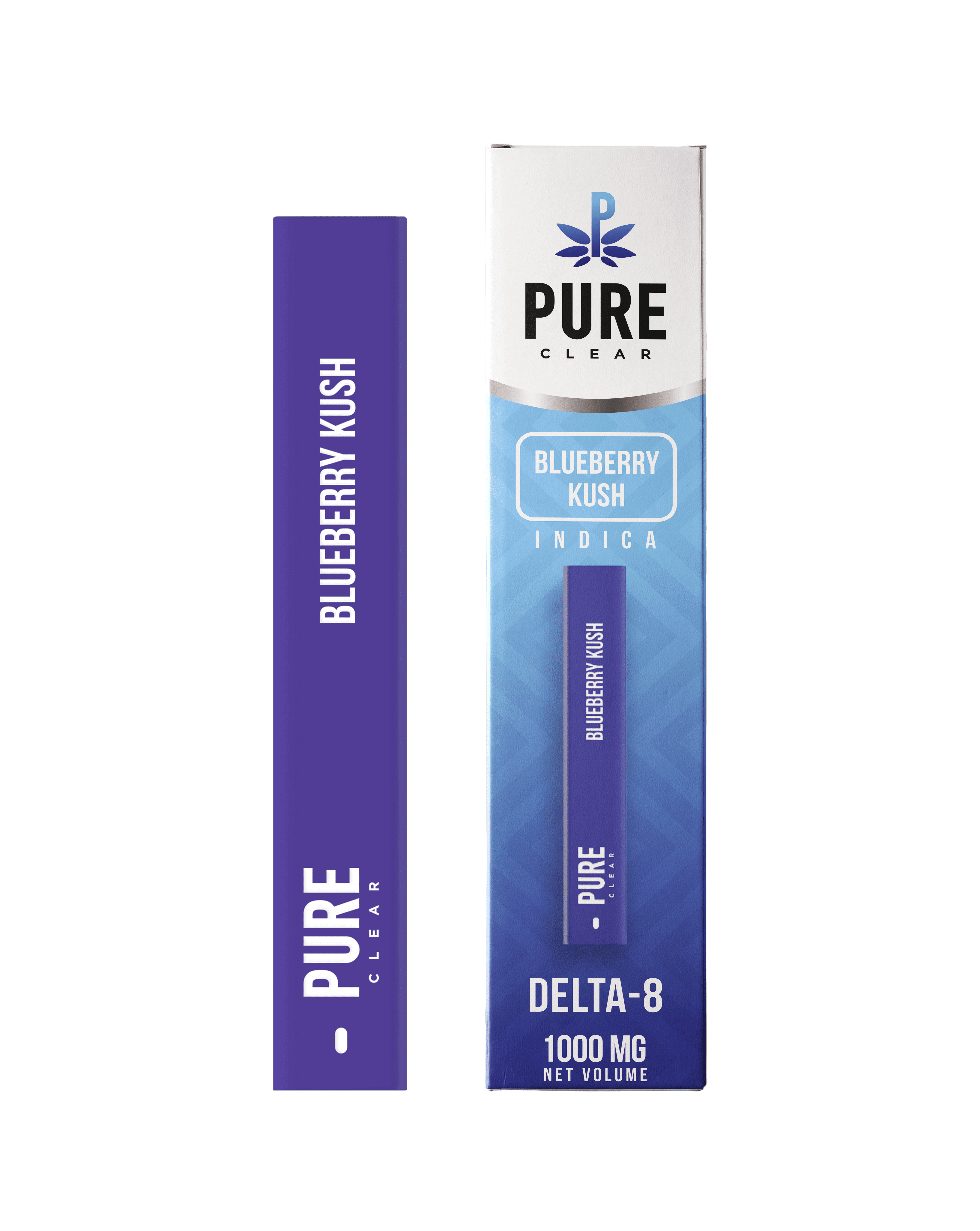 blueberry kush disposable vape Pure Clear