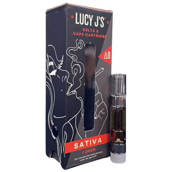 Jack Herer Sativa Delta 8 Vape Cartridge By Lucy J’s