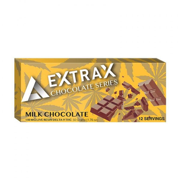 Milk Chocolate Live Resin Delta 9 THC Bar By Delta Extrax (Delta Effex)