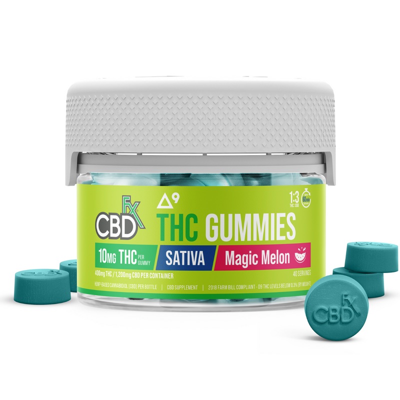 Delta 9 THC + CBD Gummies By CBDFX