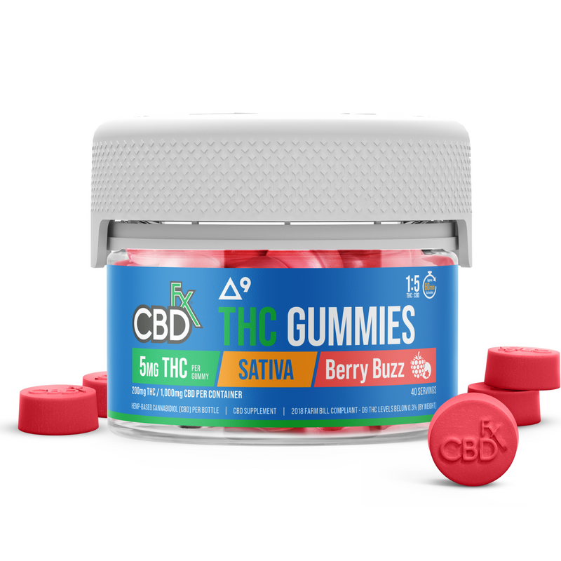 Delta 9 THC + CBD Gummies By CBDFX