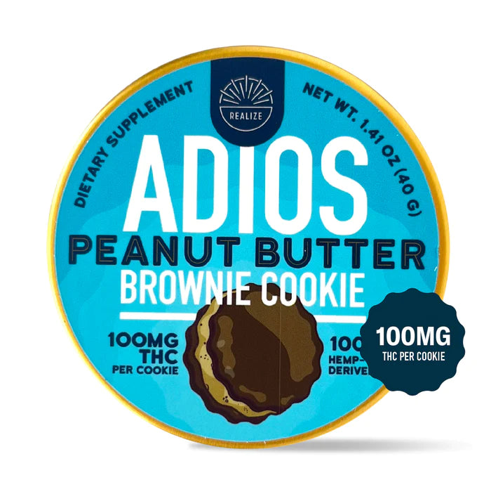 Realize Adios Peanut Butter Brownie Cookie