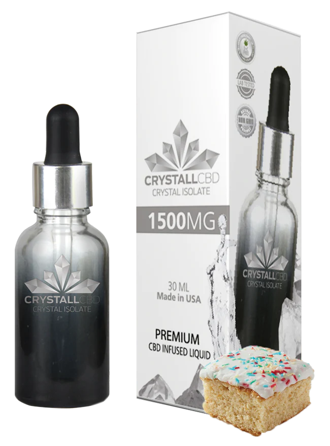 CBD Crystall Isolate Oil Tincture By RA Royal CBD