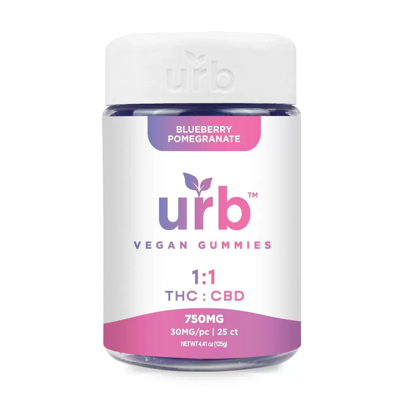 Delta 9 THC + CBD 1:1 Gummies By Urb