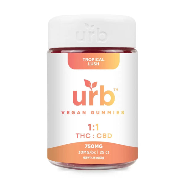 Delta 9 THC + CBD 1:1 Gummies By Urb