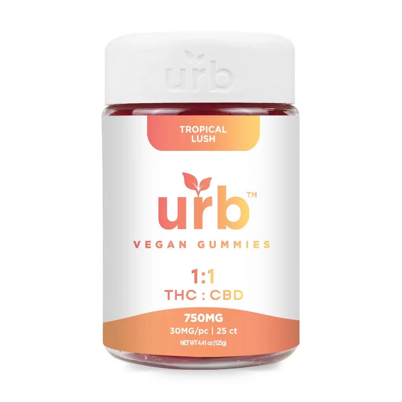 Delta 9 THC + CBD 1:1 Gummies By Urb