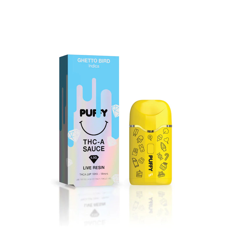 Puffy THC-A Sauce Live Resin Disposable