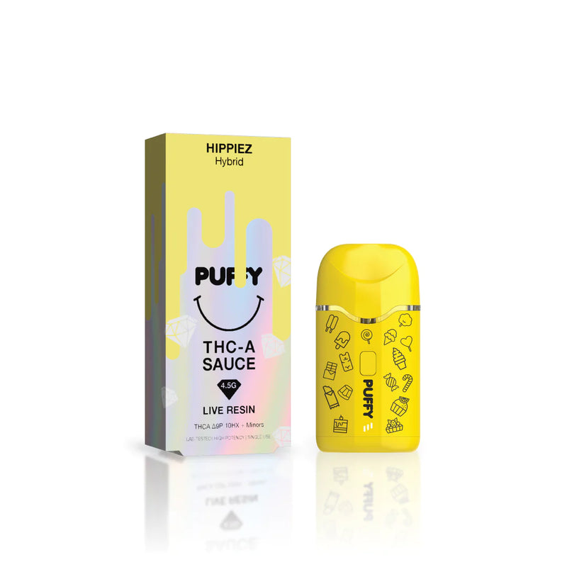 Puffy THC-A Sauce Live Resin Disposable