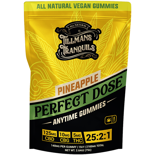 Delta 9 THC + CBD Vegan Gummies By Tillmans Tranquils