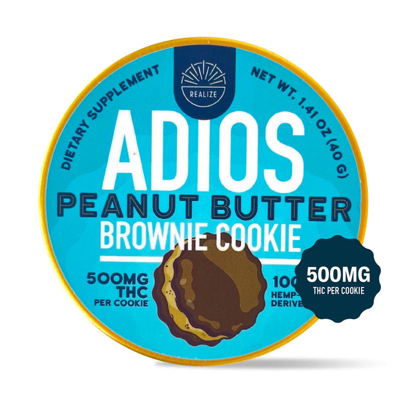 Realize Adios Peanut Butter Brownie Cookie
