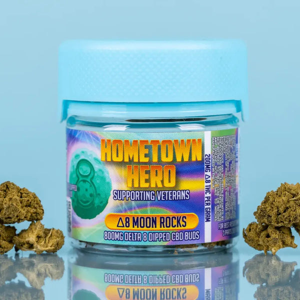 Hometown Hero Delta 8 THC Moonrocks