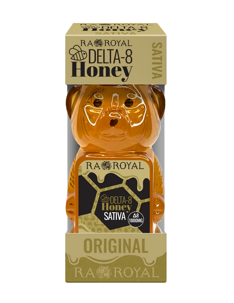 RA Royal CBD | Delta 8 THC Honey Bear - 600mg