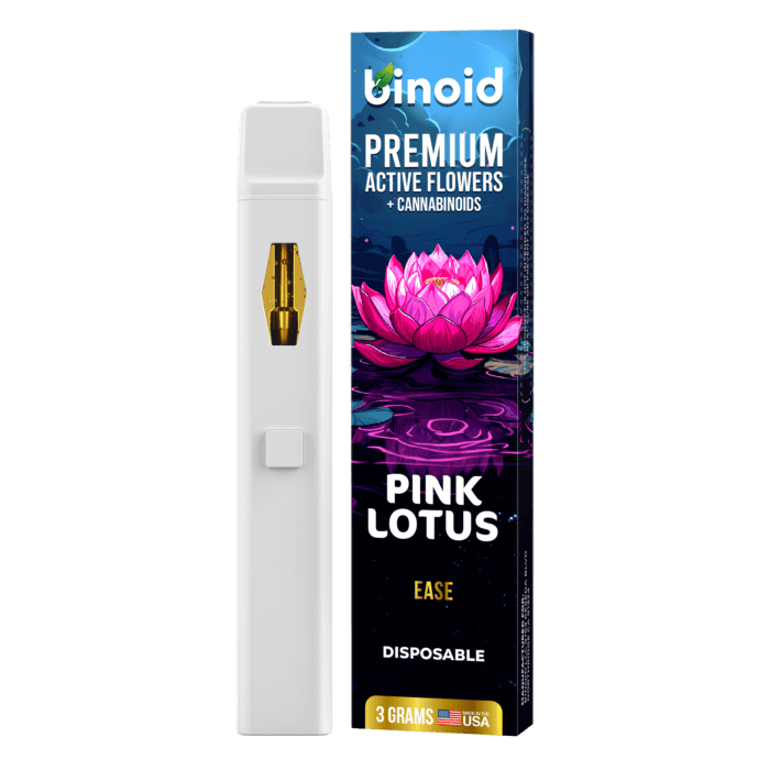 Binoid Disposable Vape How To Use Binoid Pure 50/50 Live Sugar THCA THCP  Disposable 2G