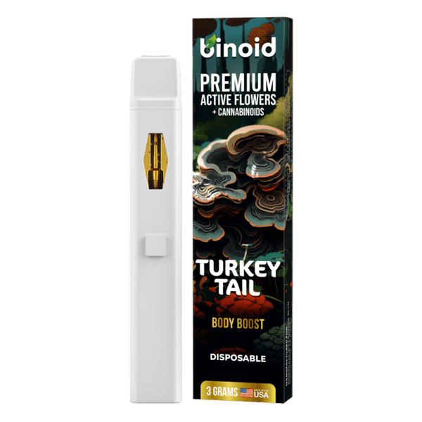 Delta 8 + Mushroom Active Flowers Disposable By Binoid