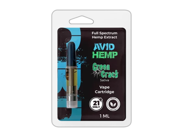 Full Spectrum CBD Vape Cartridge By Avid Hemp