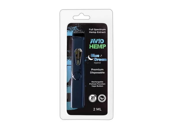 Full Spectrum CBD Disposable Vape Pen By Avid Hemp