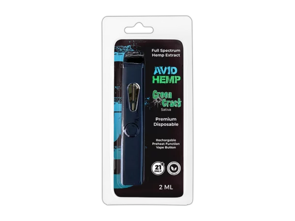 Full Spectrum CBD Disposable Vape Pen By Avid Hemp
