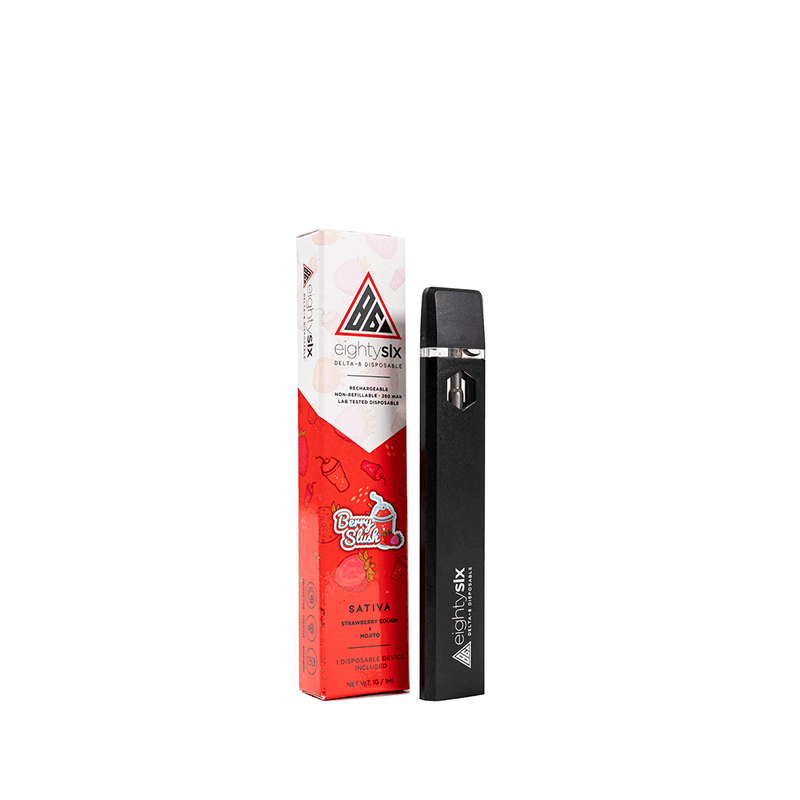 Delta 8 Disposable Vape Device By Eighty Six