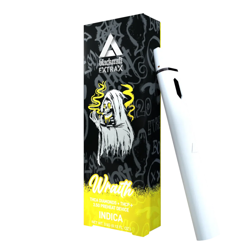 THC-P + THC-A Diamonds Blackcraft Disposable By Delta Extrax