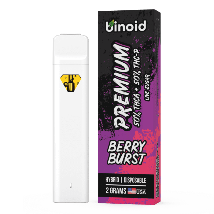 Live Sugar 50/50 THCA + THCP Disposable Vape By Binoid