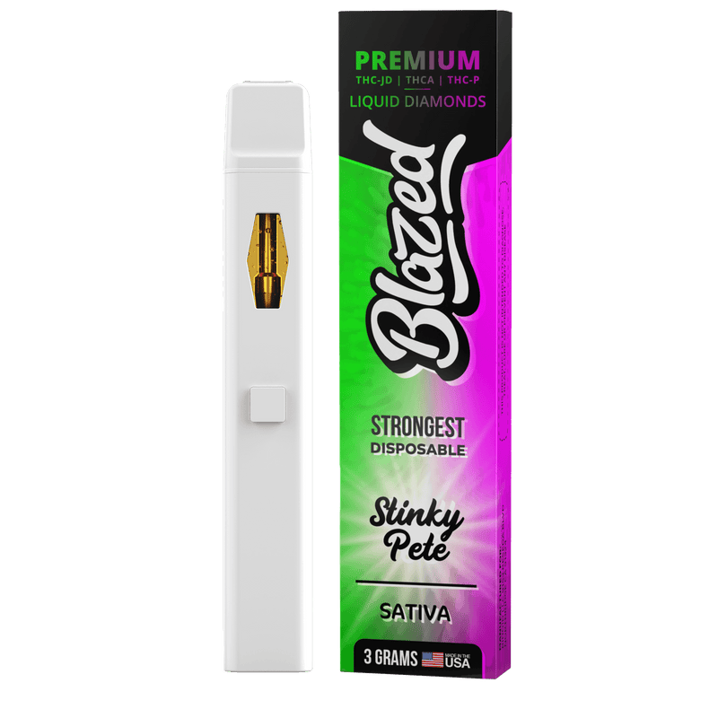 THC-A + THC-JD + THC-P Liquid Diamonds Disposable By Blazed