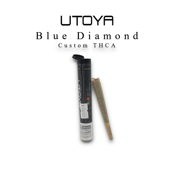 Organic Blue Diamond THC-A Pre Roll By Utoya