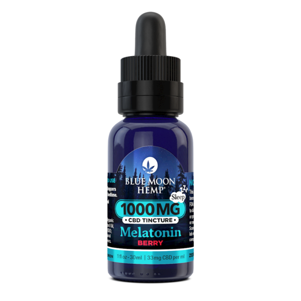 Melatonin CBD Tincture By Blue Moon Hemp