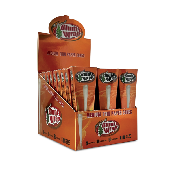 King Size Blunt Wrap Paper Cones By The Original Blunt Wrap