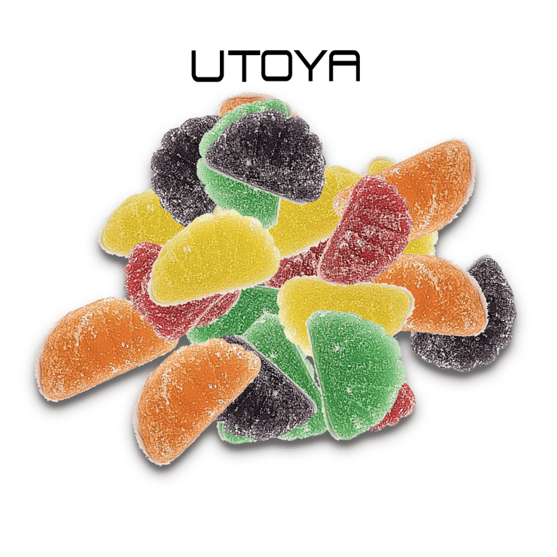 Jumbo Fruit Slice THC Gummies By Utoya