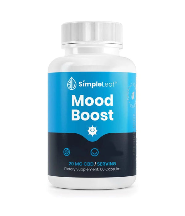 Simple Leaf Energy & Mood CBD Capsules