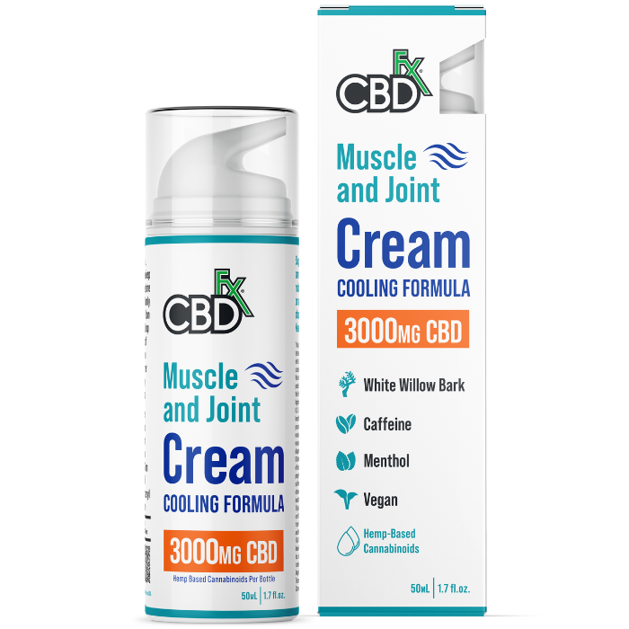 Muscle & Joint CBD Cream By CBDFX