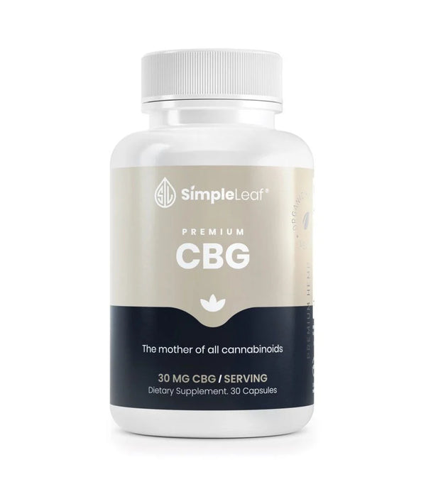 Simple Leaf CBG Capsules