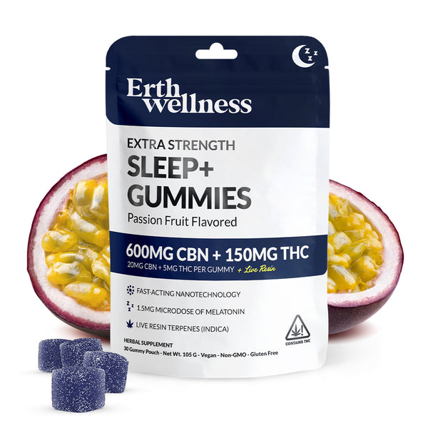 Indica THC + CBN Sleep Gummies By Erth Wellness