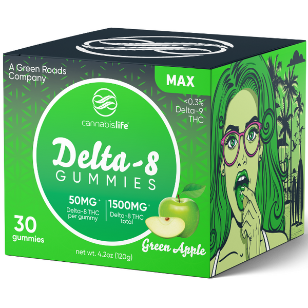 High Potency Delta 8 THC Gummies By Cannabis Life