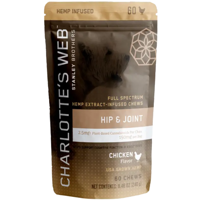 Hip & Joint CBD Pet Chews By Charlotte’s Web