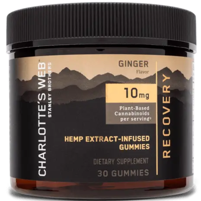 Ginger Turmeric Recovery CBD Gummies By Charlotte’s Web