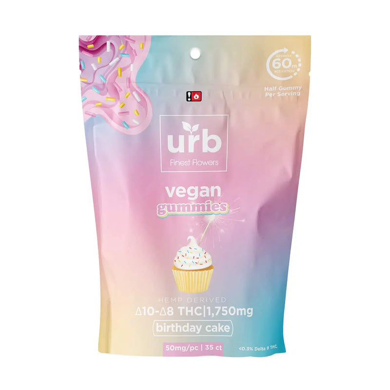 D10 + D8 Vegan Gummies By Urb