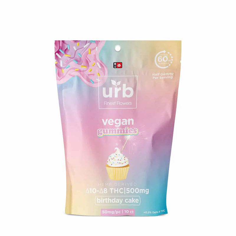 D10 + D8 Vegan Gummies By Urb