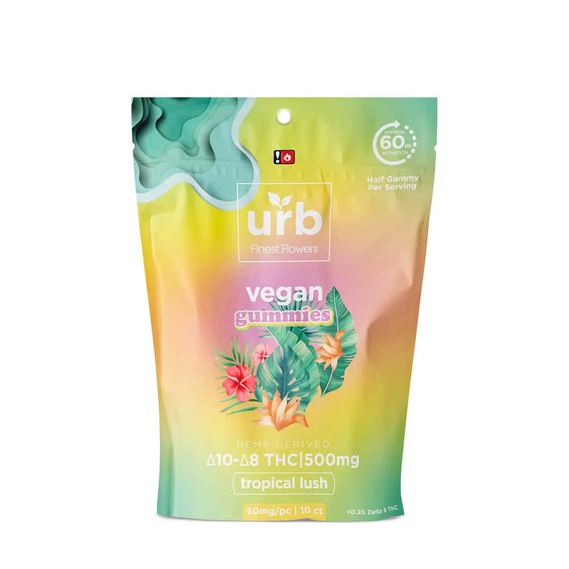 D10 + D8 Vegan Gummies By Urb