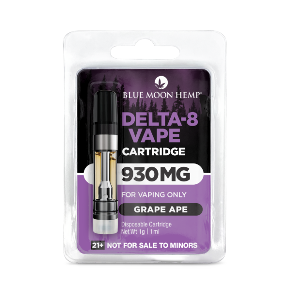 Delta 8 THC Vape Cartridge By Blue Moon Hemp