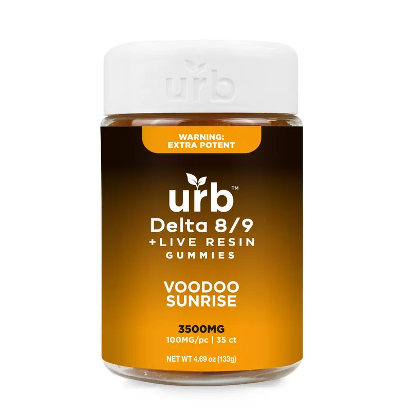 Live Resin D8 + D9 Gummies By Urb